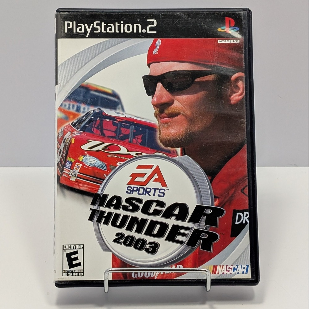 NASCAR Thunder 2003 PS2 CIB PlayStation 2 EA Sports Racing Untested Earnhardt